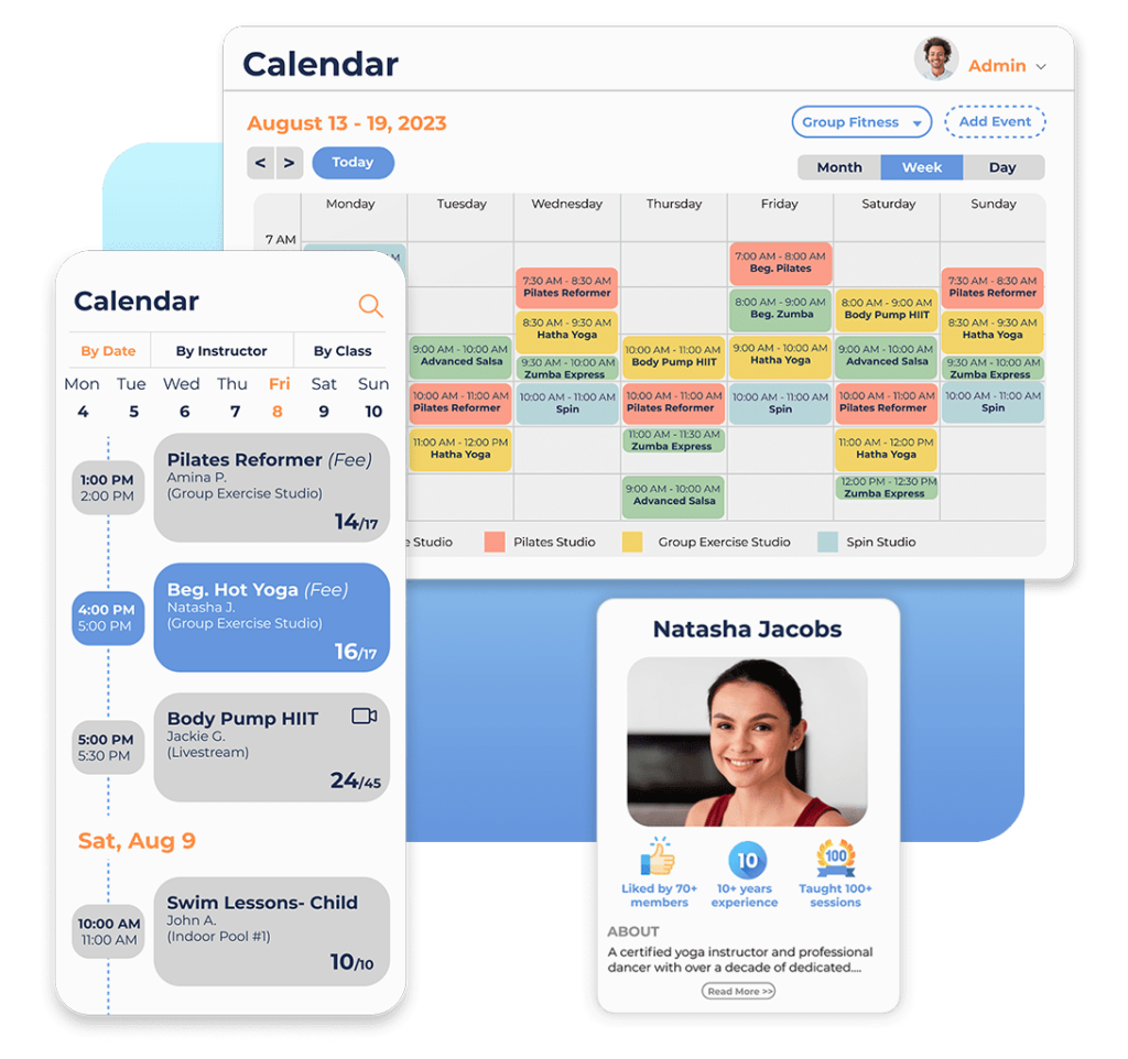 Group Fitness Management Software for Health Clubs & Gyms